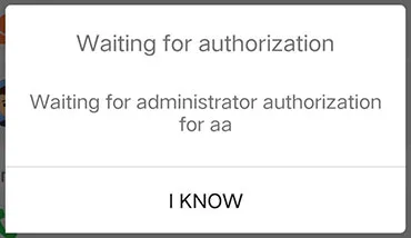 Authorization problem