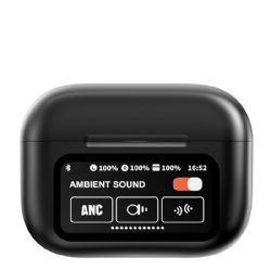 AI Smart Earbuds with Hybrid Noise Cancellation