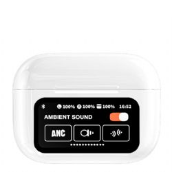 AI Smart Earbuds with Hybrid Noise Cancellation