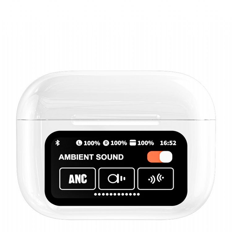 AI Smart Earbuds with Hybrid Noise Cancellation