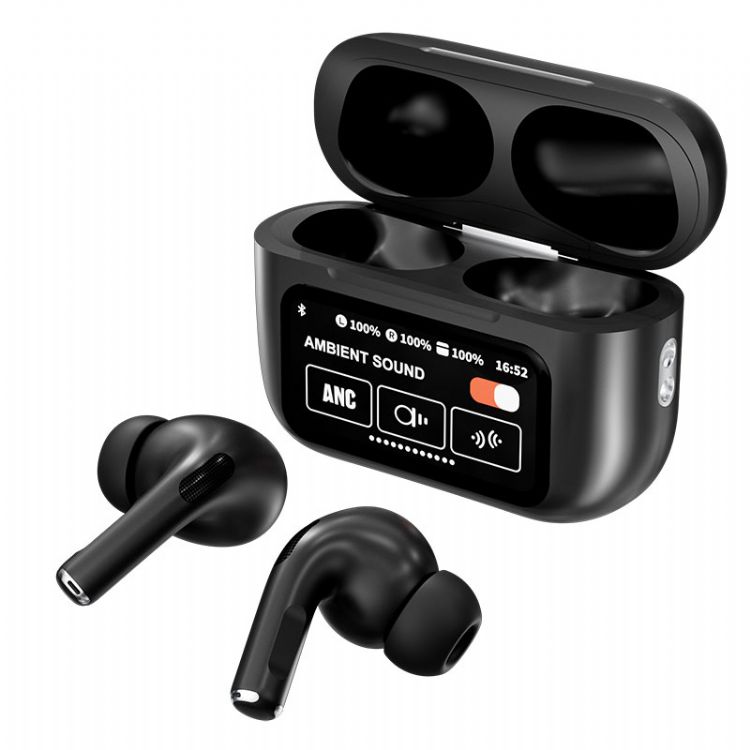 AI Smart Earbuds with Hybrid Noise Cancellation
