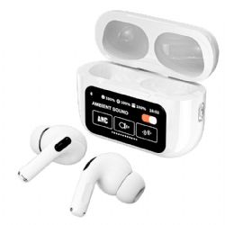 AI Smart Earbuds with Hybrid Noise Cancellation