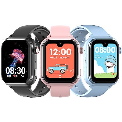 KT37 AI-Powered Ultra-Slim 4G AMOLED GPS Smartwatch with Android & Google Play