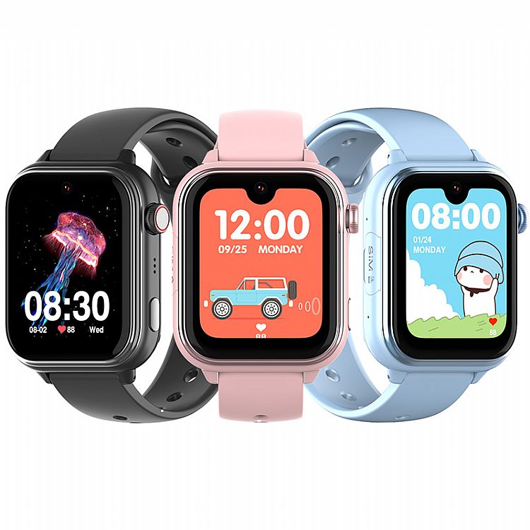 KT37 AI-Powered Ultra-Slim 4G Kids GPS Smartwatch