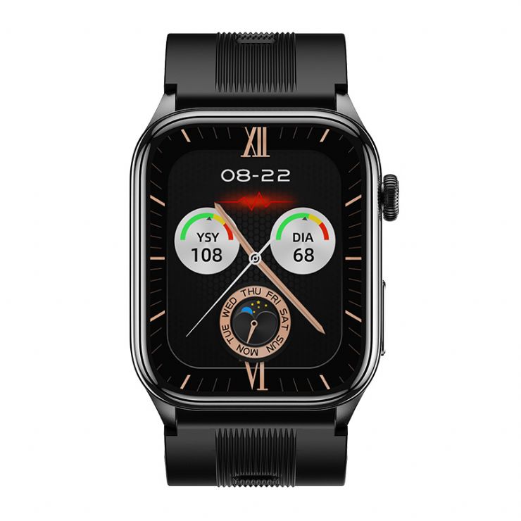 Wonlex MF30 ECG Air Pump Blood Pressure Smartwatch for Seniors