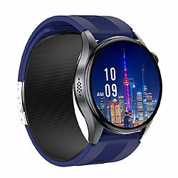 Bluetooth AMOLED Premium Blood Pressure Air Pump Smartwatch – Model MF40