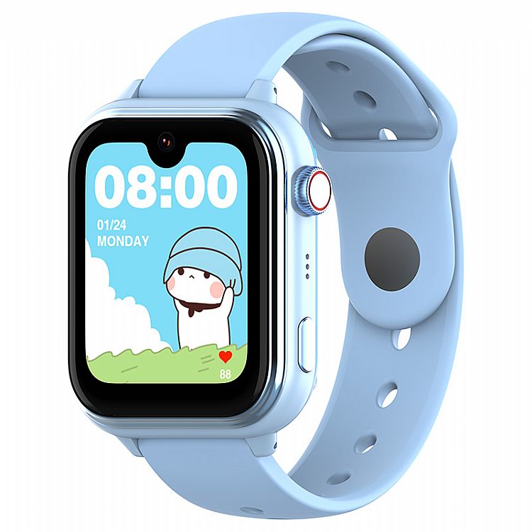 Умные часы KT37 с ультратонким экраном, поддержкой ИИ, 4G AMOLED, GPS и Android/Google Play.