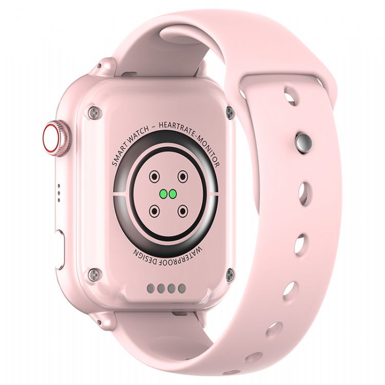 Montre connectée KT37 ultra-mince avec IA, écran AMOLED 4G et GPS, compatible Android et Google Play