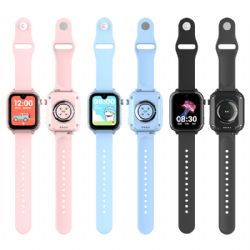 Montre connectée KT37 ultra-mince avec IA, écran AMOLED 4G et GPS, compatible Android et Google Play