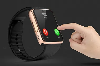 2015 Meilleure montre intelligente IOS Téléphone compatible Android