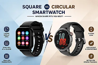 Smartwatches cuadrados vs. redondos: Cómo elegir la forma adecuada para cada mercado