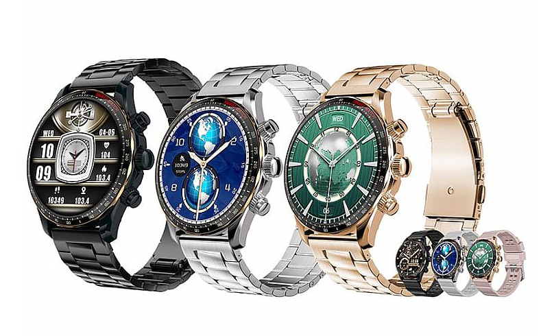 Montres connect&eacute;es de fitness circulaires