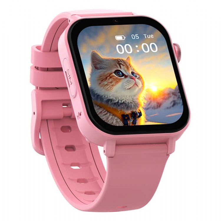 KT36 Ultra-Slim 4G Android Smartwatch con eSIM, Google Play y WhatsApp - 2025