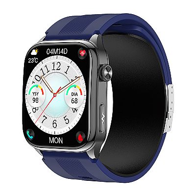 Reloj de salud para personas mayores con bomba de presión arterial Bluetooth, ECG y PPG - Modelo MF30