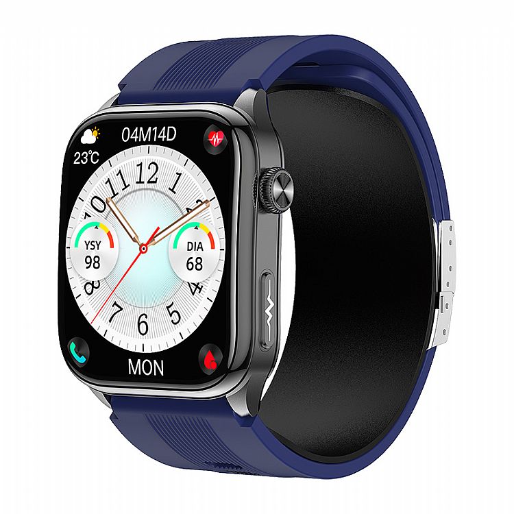 Reloj de salud para personas mayores con bomba de presión arterial Bluetooth, ECG y PPG - Modelo MF30