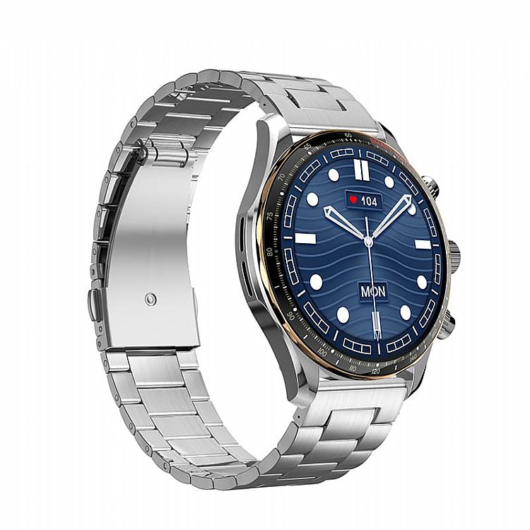 Adult Amoled Screen Shell Texture Bluetooth Health Round Smart Watch DW14