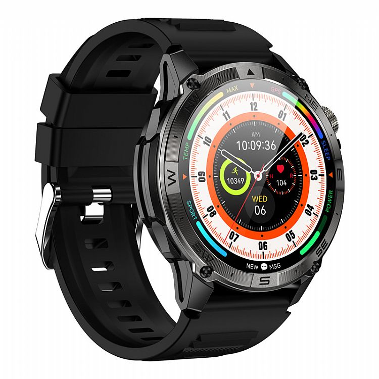 New BT Call Watch Star AMOLED Inteligente Smartwatch GPS waterproof 1ATM Sport full air Fitness Track