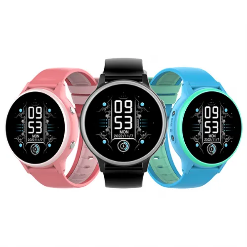 wonlex Reloj inteligente para niños con rastreador GPS y llamadas, relojes  inteligentes 4G para niñas y niños con tarjeta SIM, cámara SOS