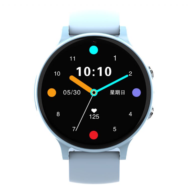 Wonlex 4G 2MP Camera Round Waterproof Videocall High Resolution GPS SOS Children SmartWatch CT06 Pro