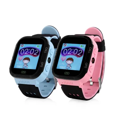 Wonlex GPS Kids Watch GW500S 1.44 touch color screen with a flashlight