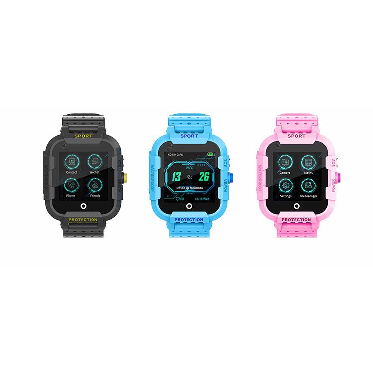 Wonlex 4G Kids Time GPS WIFI Kids Video Calling Smart Watch KT12