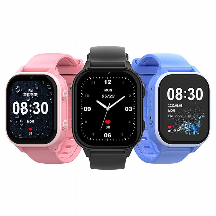 4G Android Videocall Kids GPS Watch with Large Screen KT19