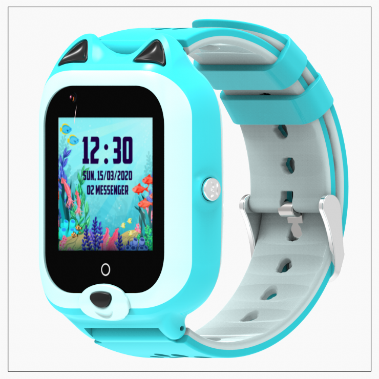 4G Android GPS Watch for Kids with Changeable Case KT22