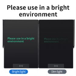 14,3 pulgadas de pantalla plegable LCD tableta de escritura 143ZX alta definición Inducción magnética para borrar