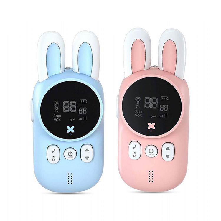 Nuevo Walkie Talkie de conejito de moda para niños DN01