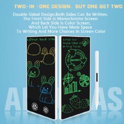 Tableta portátil DN065 de escritura a mano para el cuidado de los ojos con LCD de pantalla completa y doble cara de 6.5 pulgadas