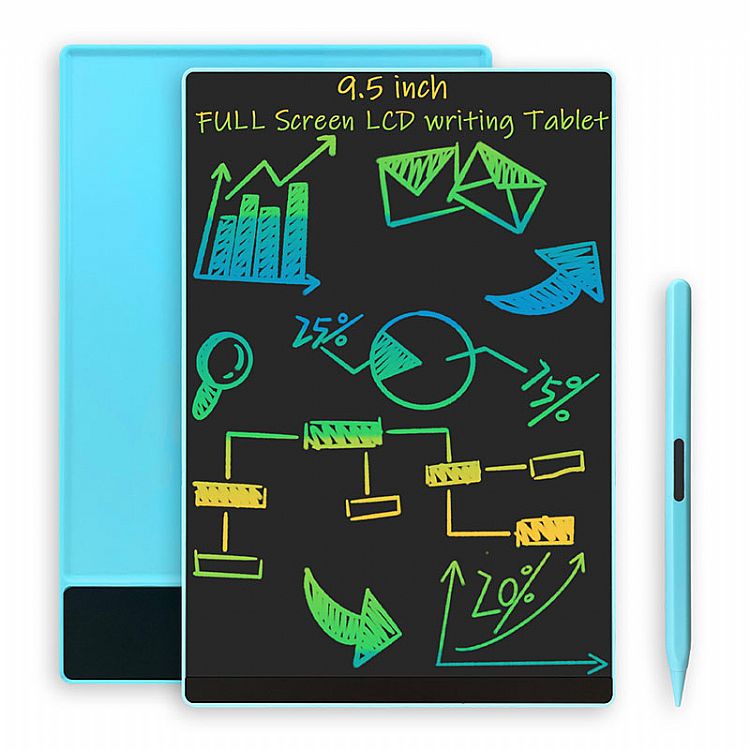 Tableta de escritura LCD portátil resistente a caídas de 9,5 pulgadas DN095