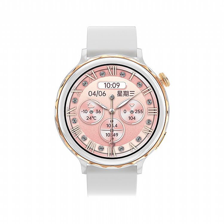 Montre connectée Bluetooth élégante et raffinée pour femmes, DW21