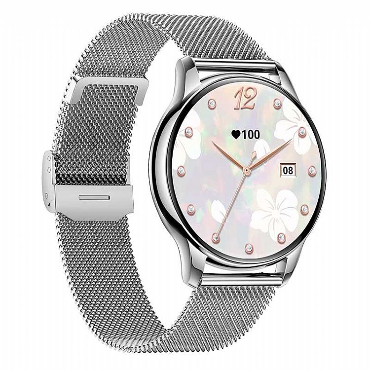 Montre intelligente Bluetooth riche en fonctionnalités pour femme, montre AMOLED DW26