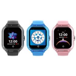 4G CAT1 GPS SOS Kids Security Gift SmartWatch CT01 avec boîtier transparent