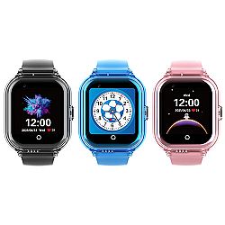 CT01 Montre connectée GPS 4G pour enfants SOS boîtier transparent