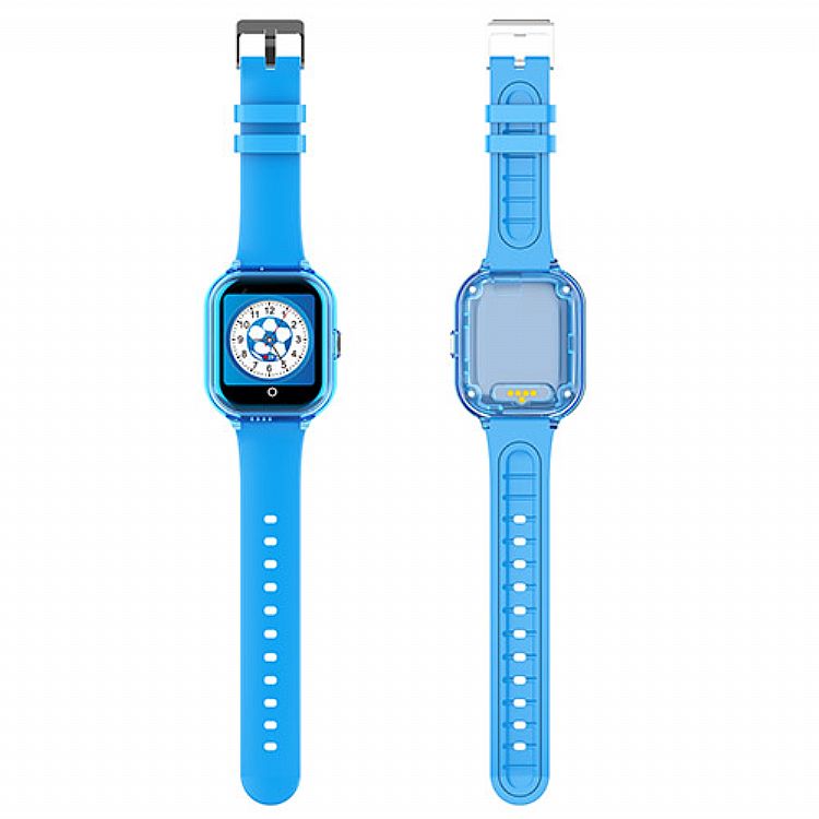 CT01 Montre connectée GPS 4G pour enfants SOS boîtier transparent