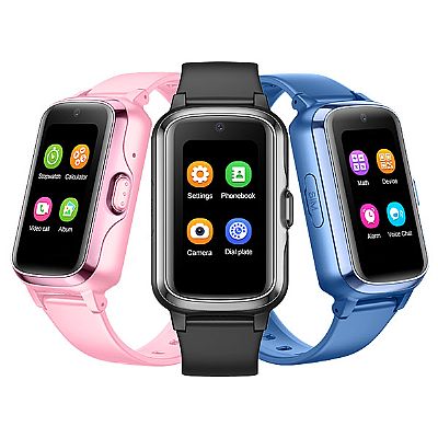 CT02 Montre connectée GPS 4G pour enfants SOS appel vidéo