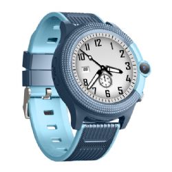 4G nouveau design GPS SOS appel vidéo enfants montre intelligente ronde CT04