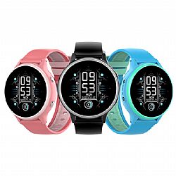 CT06 Montre connectée GPS 4G ronde étanche avec SOS