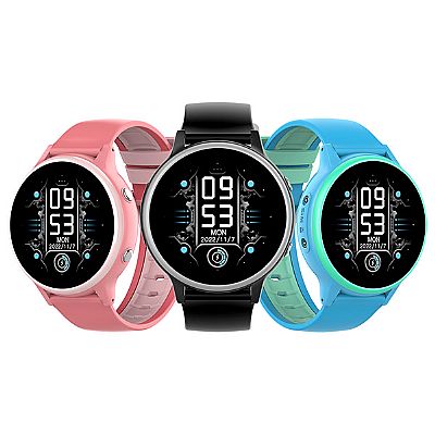 CT06 Montre connectée GPS 4G ronde étanche avec SOS