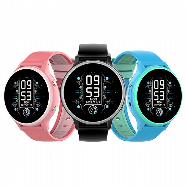CT06 Montre connectée GPS 4G ronde étanche avec SOS