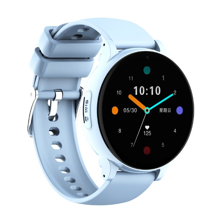 Wonlex 4G 2MP caméra ronde étanche appel vidéo haute résolution GPS SOS enfants SmartWatch CT06 Pro