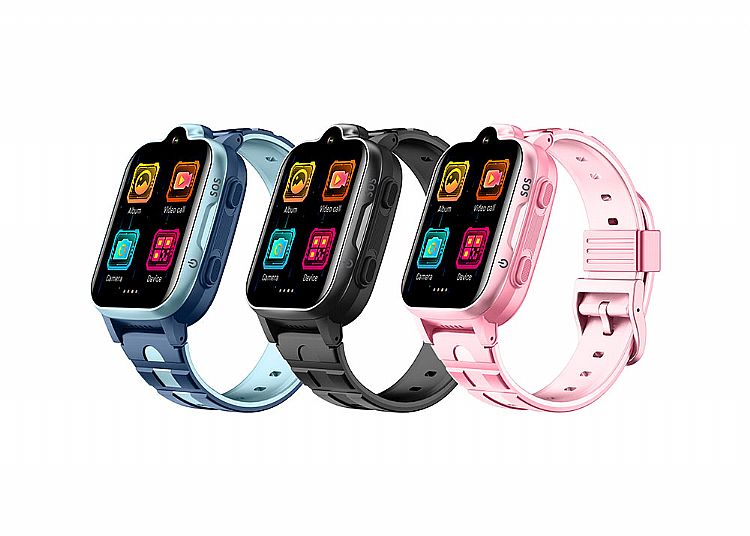 CT08 Montre connectée GPS 4G pour enfants grand écran SOS