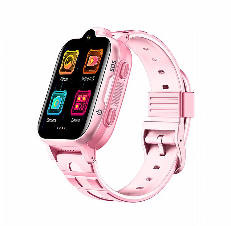 CT08 Montre connectée GPS 4G pour enfants grand écran SOS