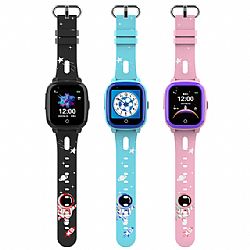 Wonlex CT10 Montre connectée GPS 4G pour enfants SOS bracelet interchangeable