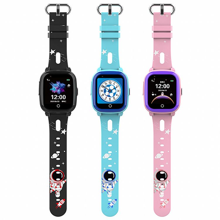 Wonlex CT10 Montre connectée GPS 4G pour enfants SOS bracelet interchangeable