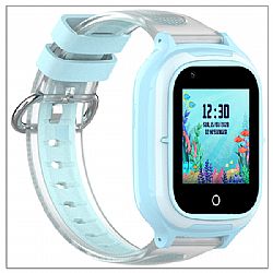 Wonlex CT10A Montre connectée GPS 4G pour enfants SOS bracelet interchangeable