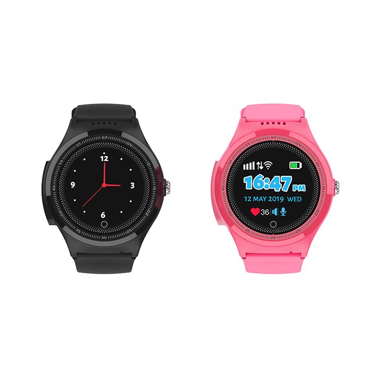 Wonlex Kids Time GPS WIFI Montre intelligente ronde étanche pour enfants KT06