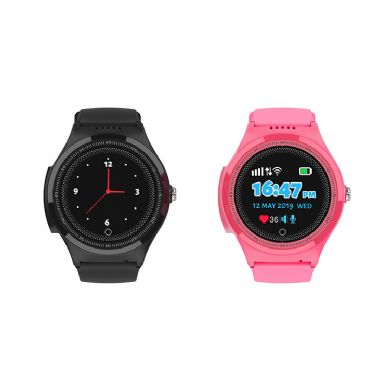 Wonlex KT06 Montre connectée GPS WiFi ronde pour enfants étanche