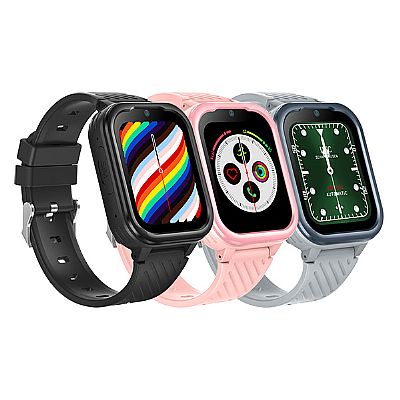 Wonlex KT15 Pro Montre connectée GPS 4G Android pour enfants appel vidéo